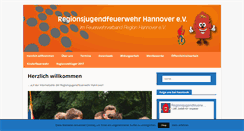 Desktop Screenshot of jugendfeuerwehr-hannover.de